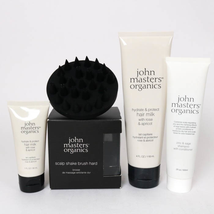 ジョンマスターオーガニック 洗い流さないヘアトリートメント等 4点セット まとめて コスメ レディース john masters organics_画像1