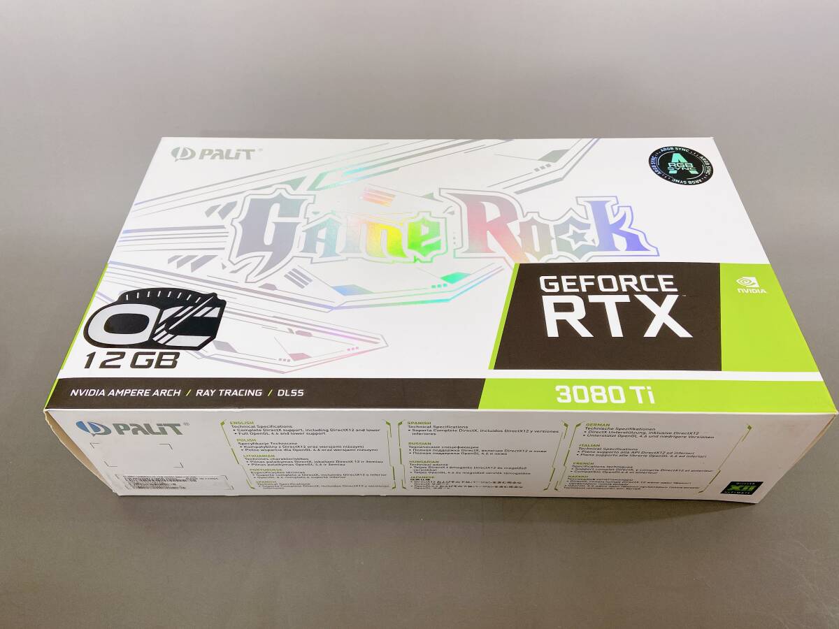 PALIT GeForce RTX 3080 Ti GameRock OC NED308TT19KB-1020G　動作不良_画像2