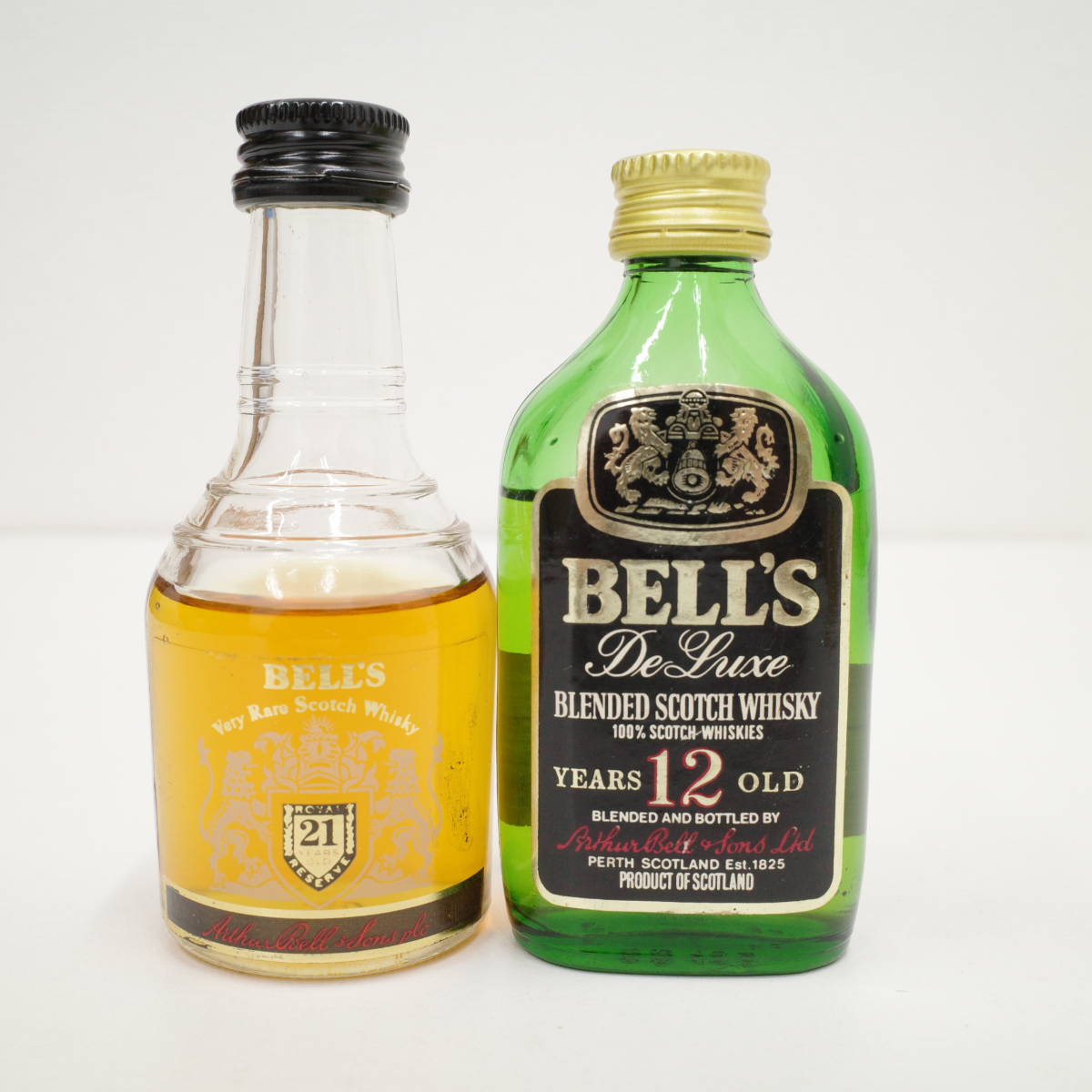BELL'S ベルズ 21年 他 ミニチュア ミニ ボトル スコッチ ウイスキー 50ml×5本 おまとめ_画像4