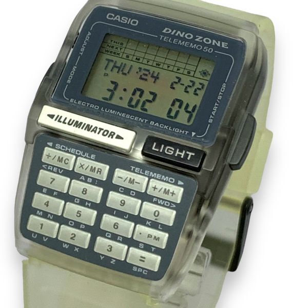 □稼働品・ほぼ未使用品・極美品・希少レア CASIO カシオ DATABANK DINO ZONE DBC-63NS-7AT トリケラトプス（骨）  箱/取説付(データバンク)｜売買されたオークション情報、Yahoo!オークション(旧ヤフオク!) の商品情報をアーカイブ公開 -  オークファン（aucfan.com）