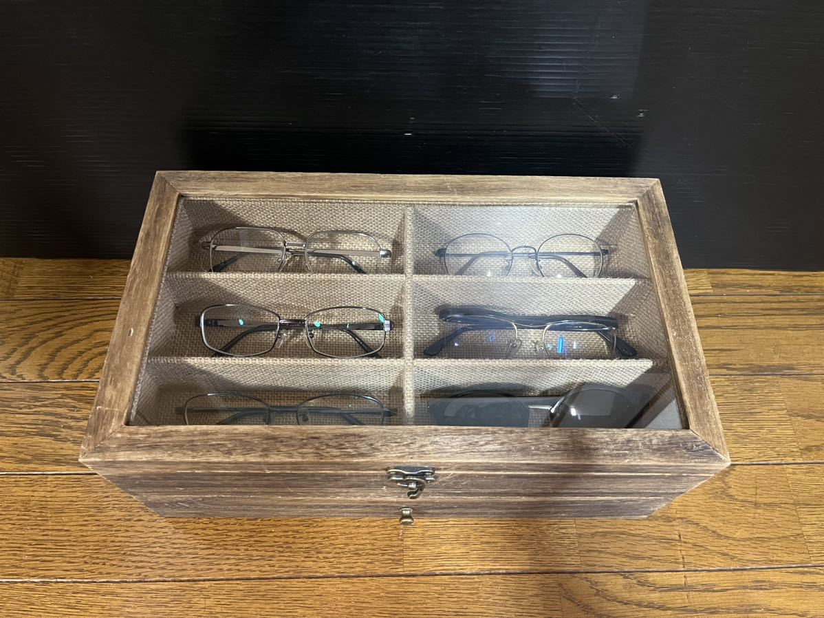 メガネ コレクション ケース付き サングラス 眼鏡 度入りメガネ 12個セット まとめ売り メーカー物あり _画像8