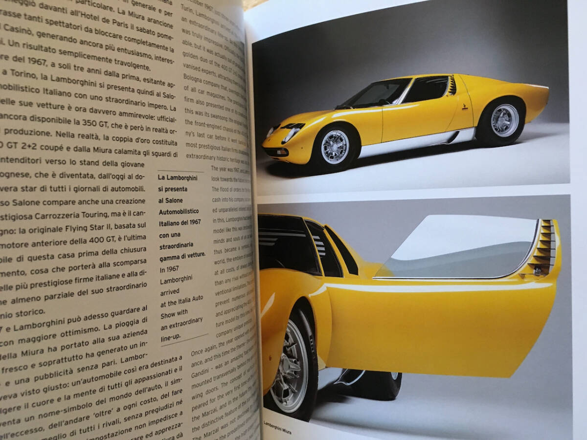 洋書◆LAMBORGHINI - the collection◆ランボルギーニ 写真解説書　ミウラ、カウンタック、イスレロ、ジャルパ、ディアブロ、ガヤルド他_画像6