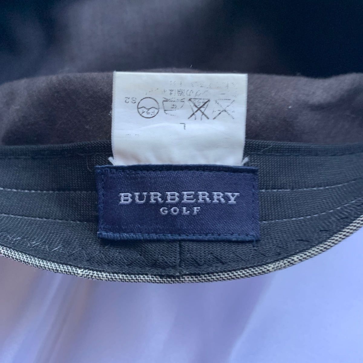 バーバリー　 ハンチング帽 帽子　 BURBERRY  GOLF ハンチング　 ゴルフ帽子　バーバリーゴルフ帽子