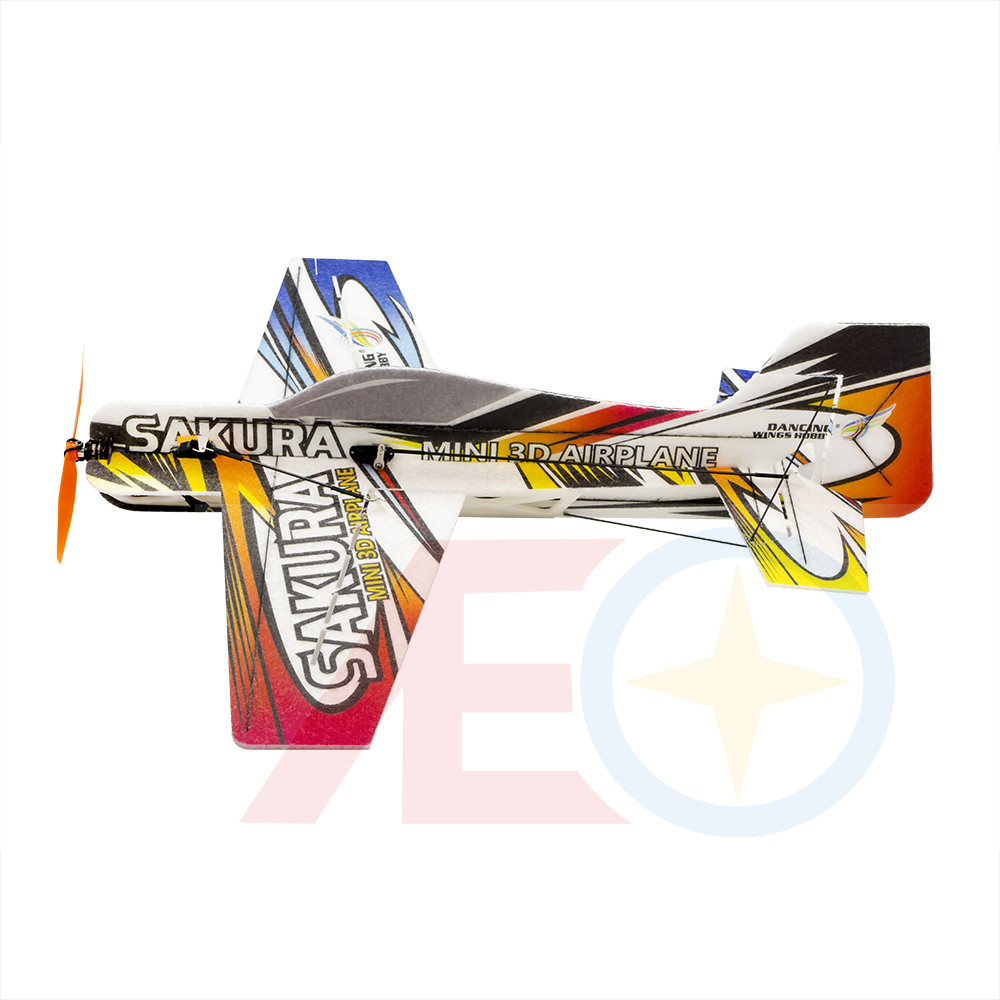 ラジコン 飛行機 EPPマイクロ3D 屋内飛行機 SAKURA RC E210 組み立てキット E2101_画像5