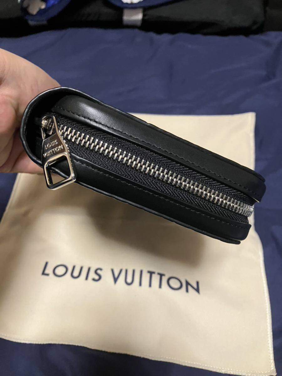 【美品 】 定価120万円 LOUIS VUITTON ルイヴィトン ジッピーXL クロコダイル ジッピーウォレット アリゲーター 長財布 黒 N92971 ノワール_画像7