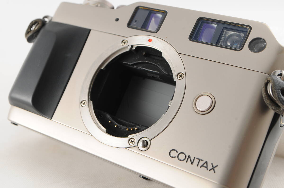 ■美品■ CONTAX コンタックス G1 ROM改造済 ★ 清潔感溢れる綺麗な外観！光学系カビ・クモリ・キズなし！細かく動作確認済！★＃1128_画像8