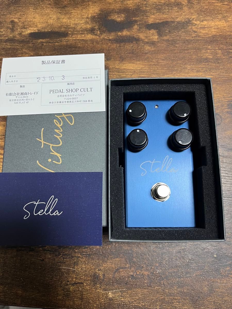 Virtues Stella RAT ラット系 エフェクター ギター Virtues Stella RAT ラット系 エフェクター ギター