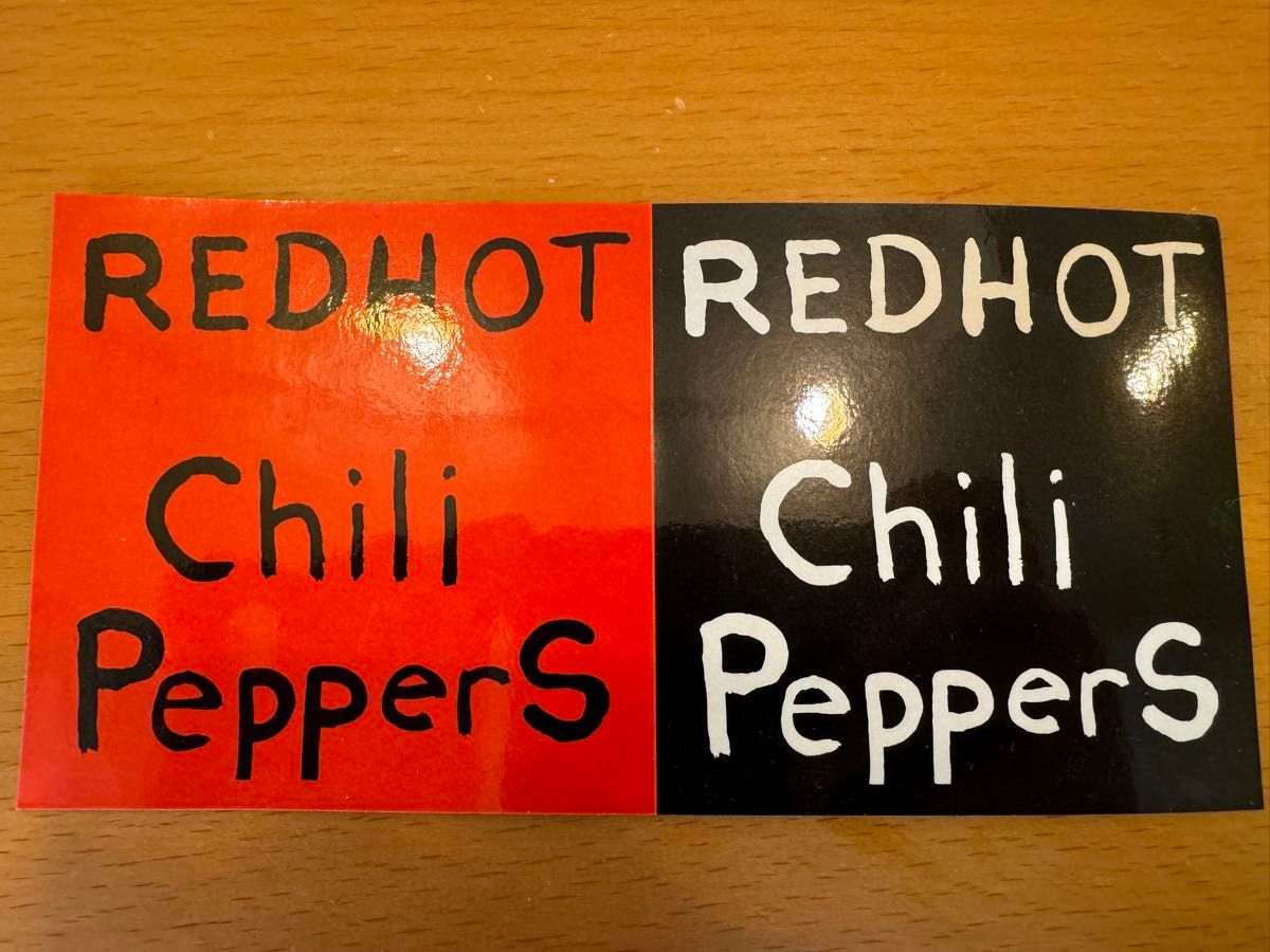 RED HOT CHILI PEPPERS名作BY THE WAYリリース時ステッカー レッチリ 