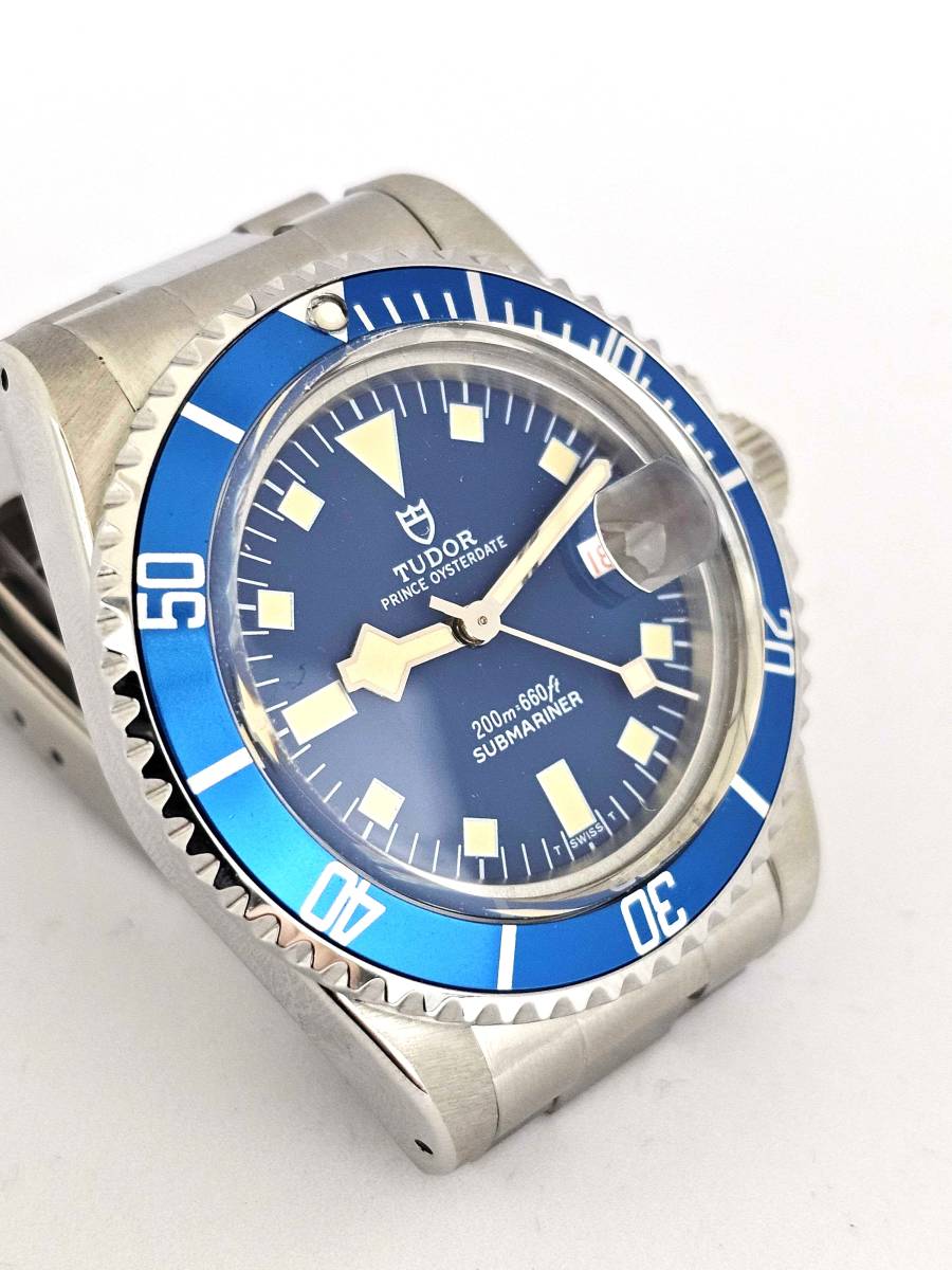 TUDOR　チュードル　青　イカサブ　Ref.9411/0　ヴィンテージ_画像3