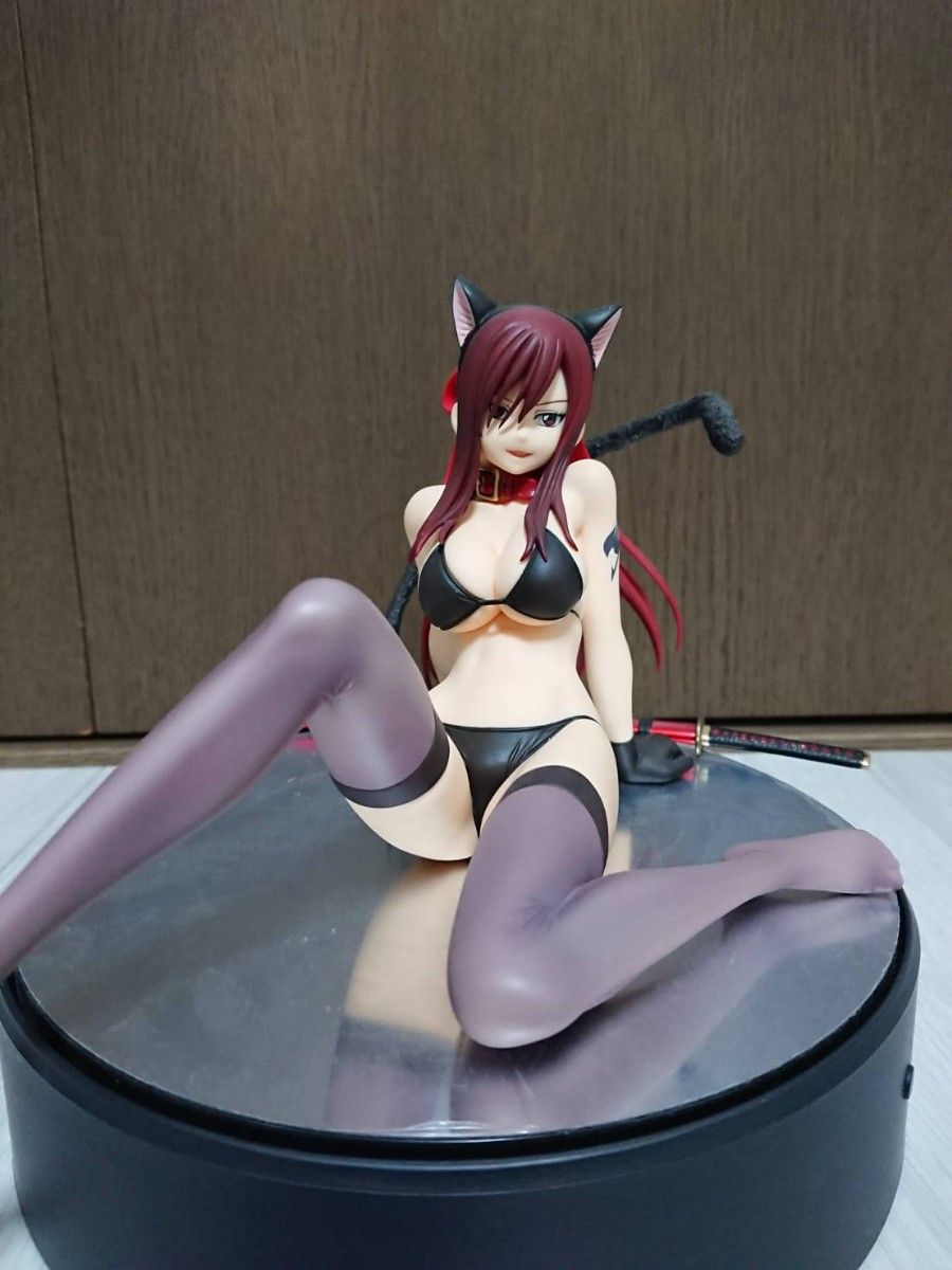 エルザ・スカーレット・黒猫Gravure_Style FAIRY TAIL -フェアリーテイル 1/6スケールフィギュア バニー