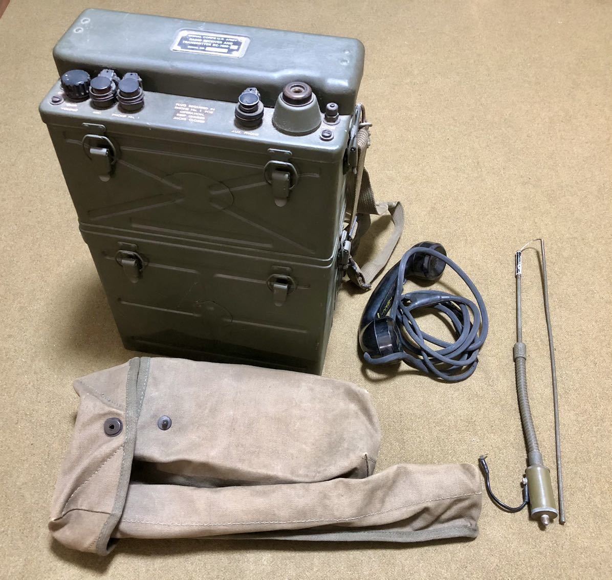 WW2米軍 SCR-300（BC-1000）無線機_画像1