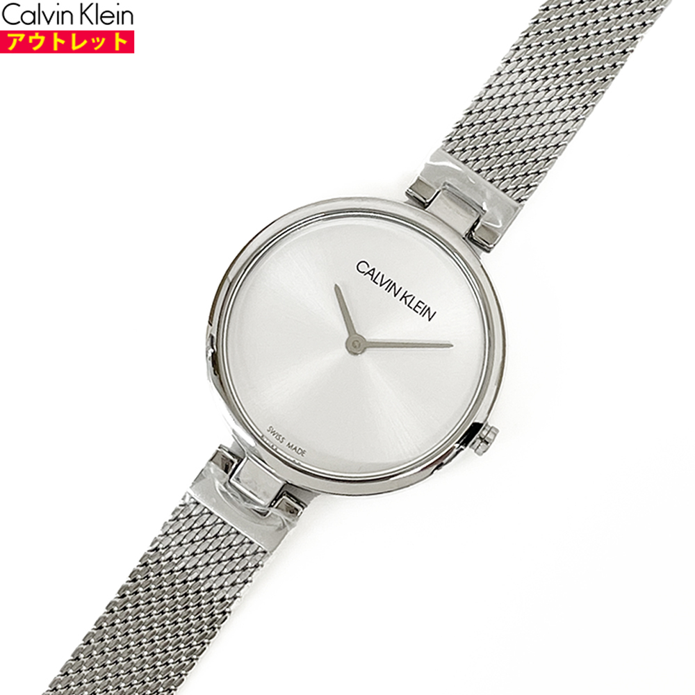 Calvin Klein Calvin Klein наручные часы новый товар * outlet K8G23126 подлинный кварц женский metal ремень параллель импортные товары 