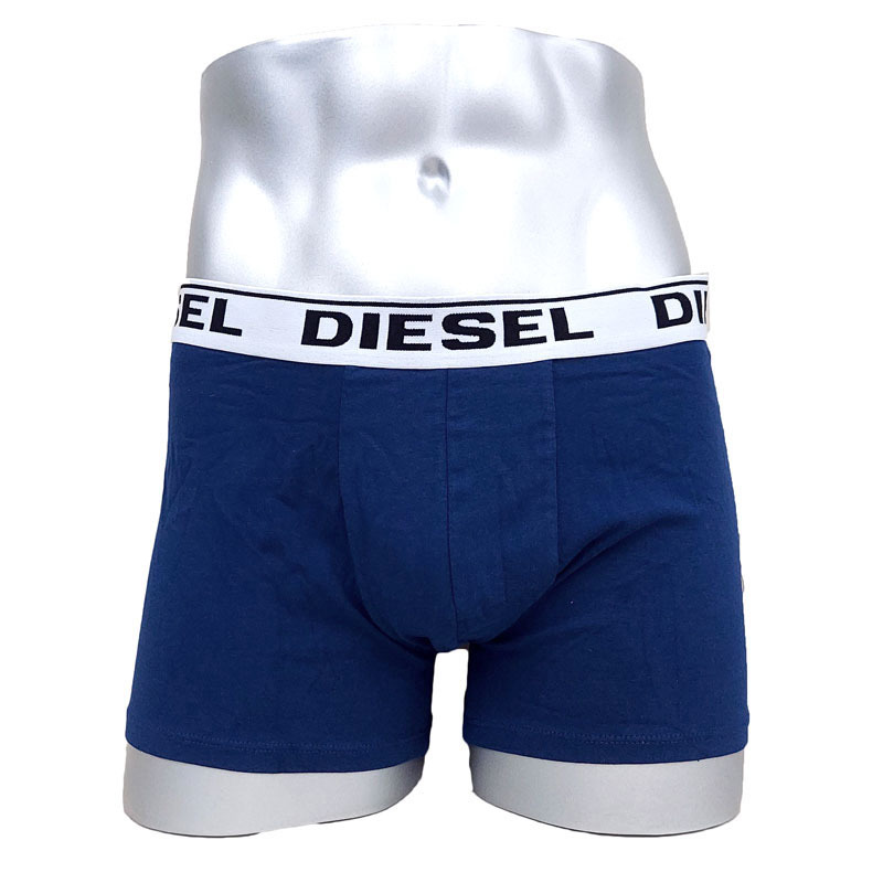 DIESEL ディーゼル アンダーウェア 3枚組 00CKY3 RQARZ E4099 XL ブルー系 ボクサーパンツ 下着 コットン 新品 並行輸入品の画像8