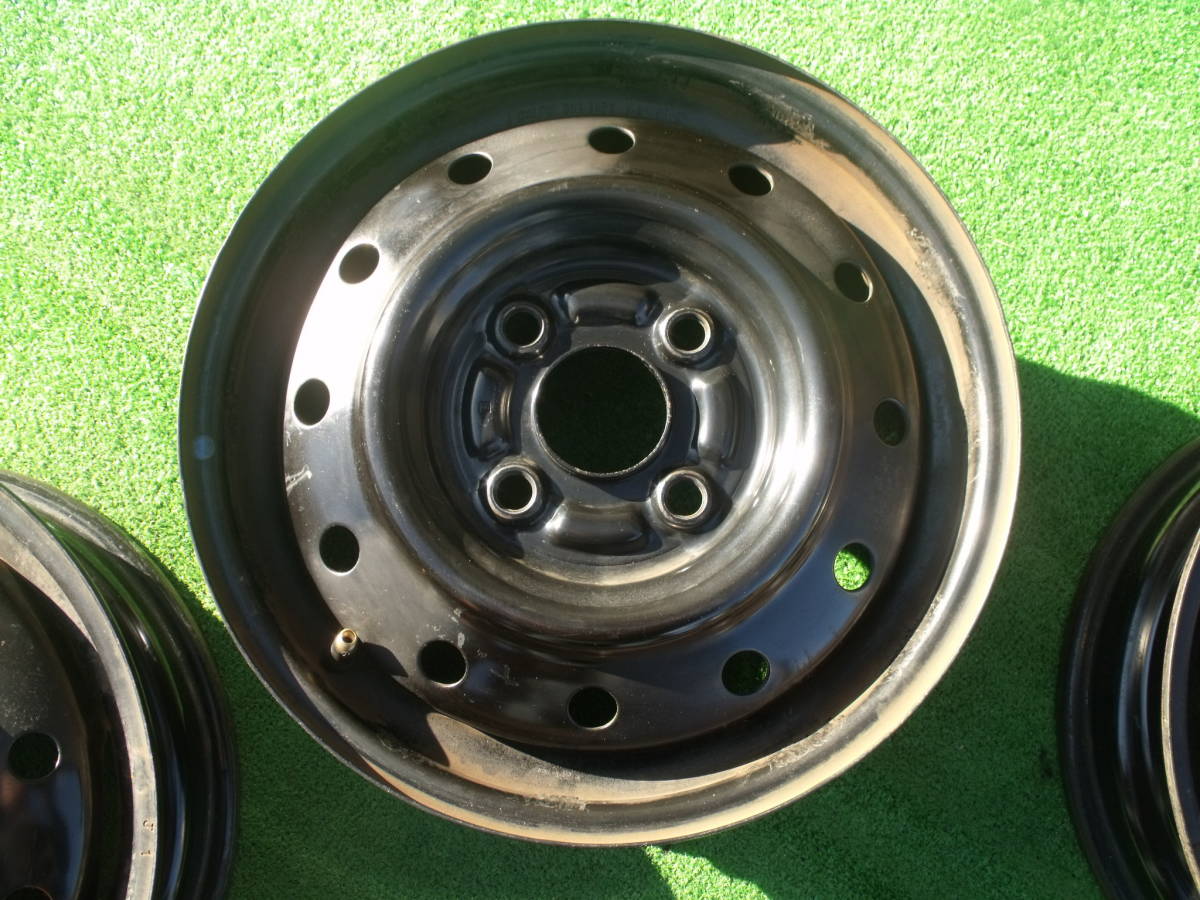  Daihatsu original steel wheel 13 -inch 4 hole 4 pieces set 