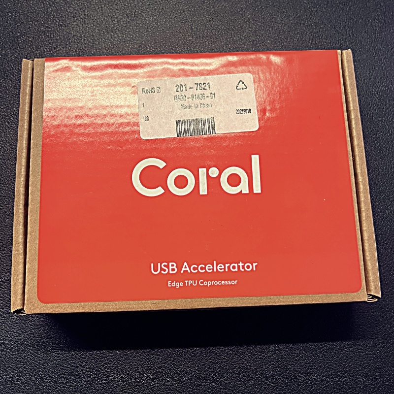 【新品・未使用】Google Coral USB Accelerator Edge TPU AI アクセラレータ_画像1