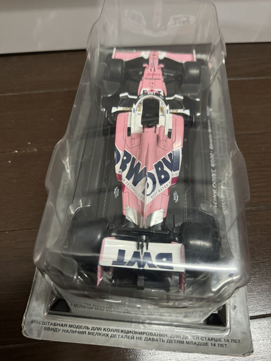 日本未発売 1/24 レーシングポイント RP20 ペレス ビッグスケール F1 コレクション (検索用)デアゴスティーニ レッドブル RB16b フェラーリ_画像4