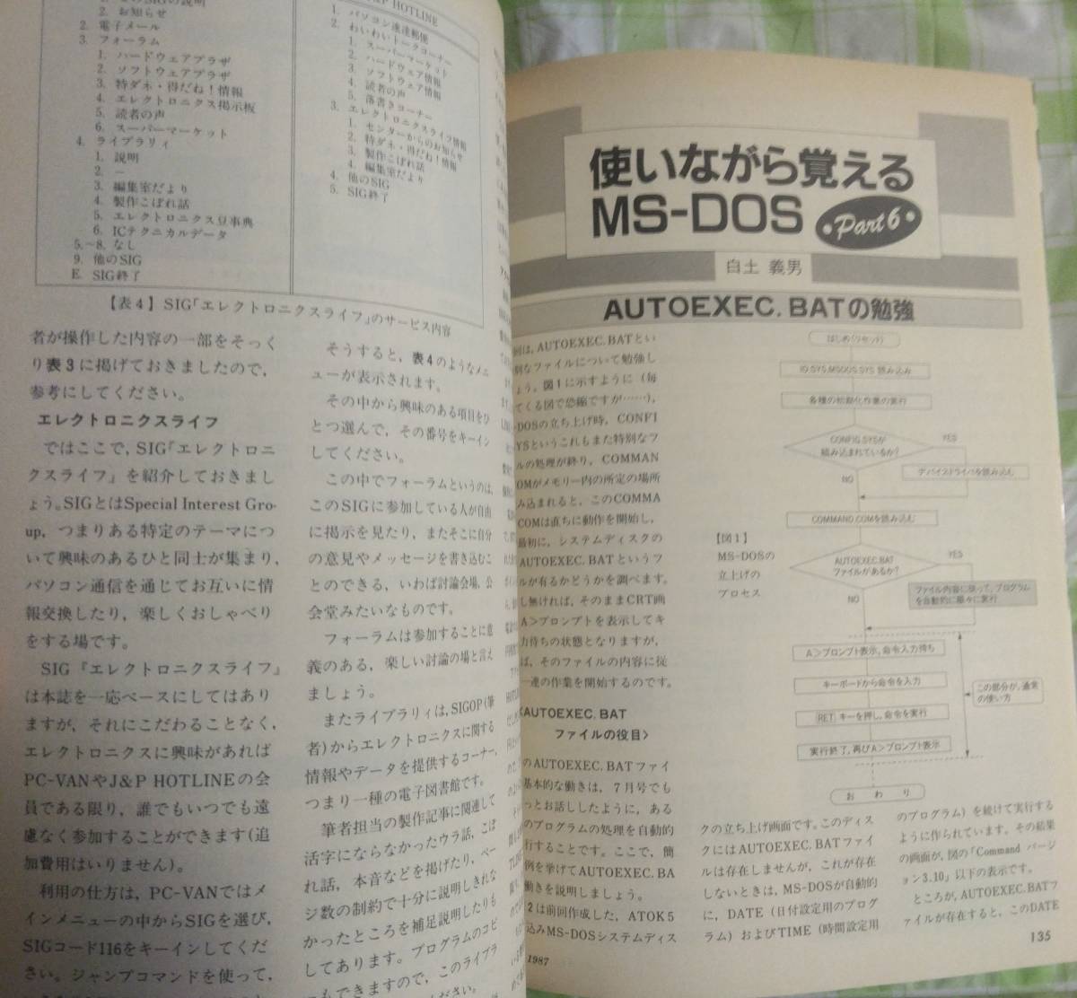 エレクトロニクスライフ 1987年9月号　実験に便利なチェッカ＆測定器の製作　日本放送出版協会 _画像6