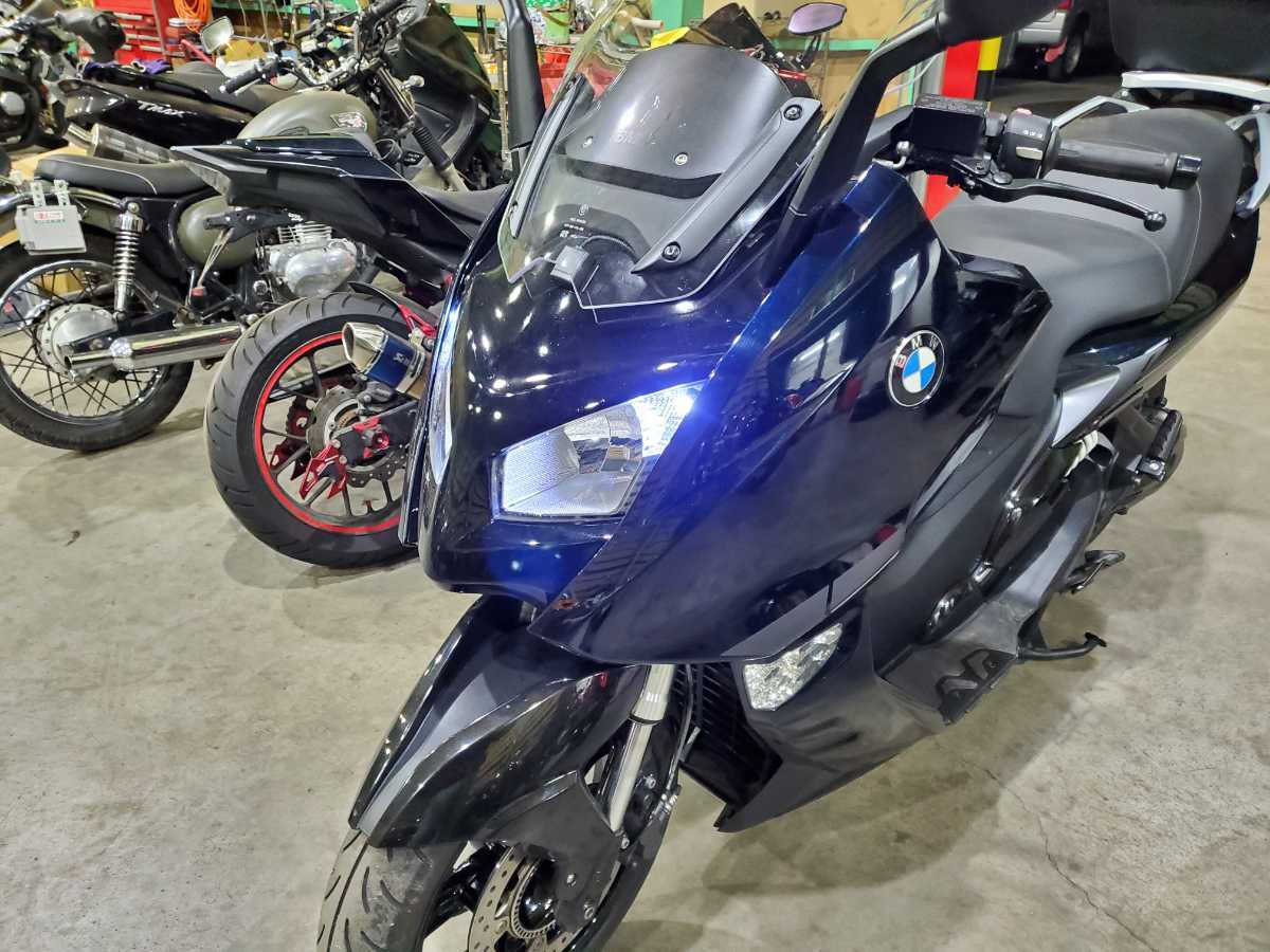 格安　BMW　C600　スポーツ　31536ｋｍ　セル始動　車検R6年5月　ABS・ETC付き　平成25年式　　_画像8