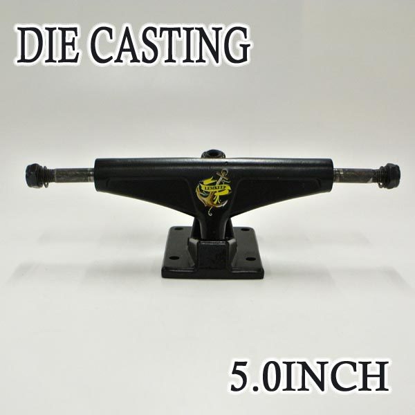 値下げしました！DIE CASTING LEMKEEP LO 5.0 BLACK TRUCK トラック/TRUCK スケボーSK8 [返品、交換及びキャンセル不可]_画像1