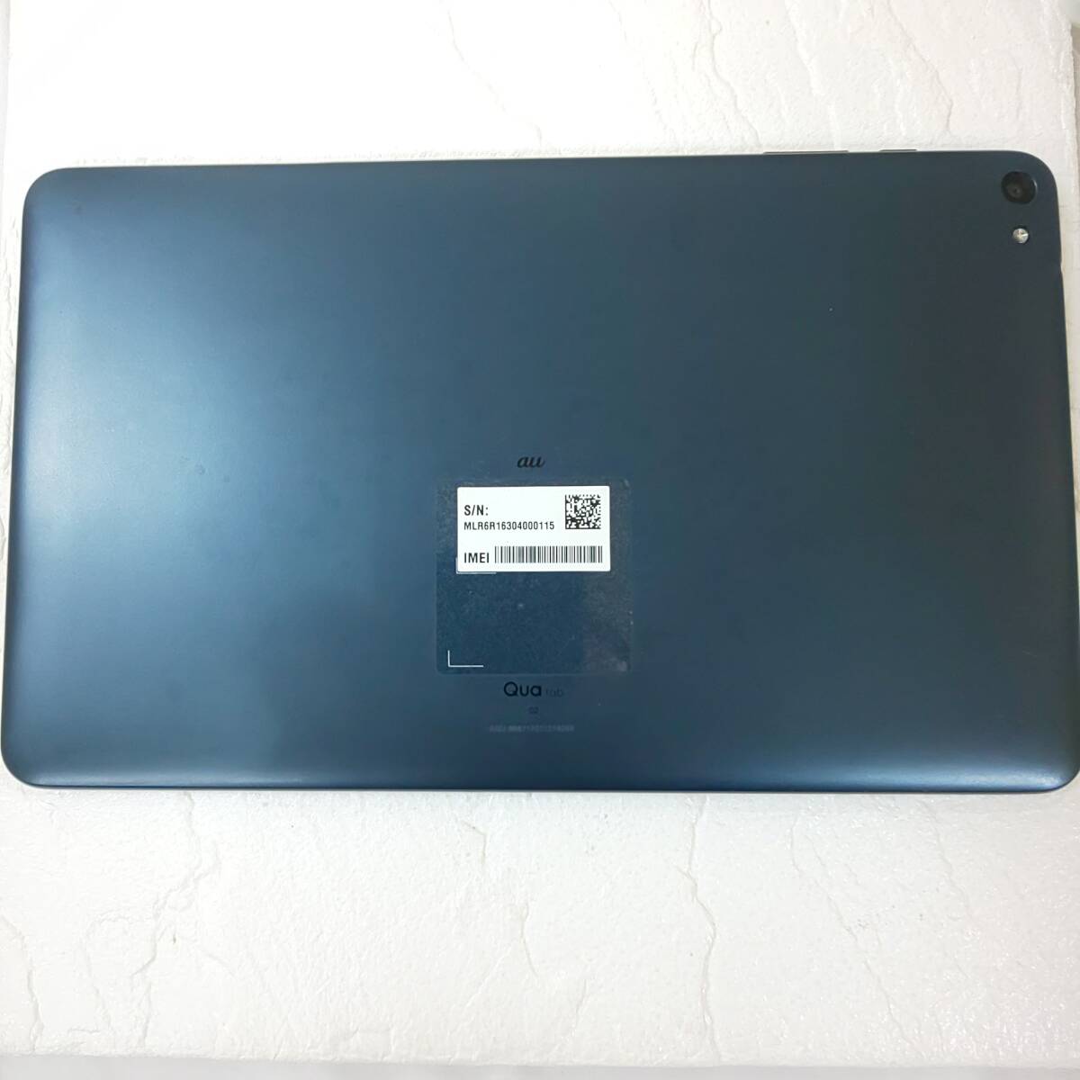 ◎ファーウェイ◎HUAWEI Qua tab 02 au HWT31 16GB チャコールブラック Androidタブレット 初期化済 ネットワーク利用制限〇 即発送_画像4