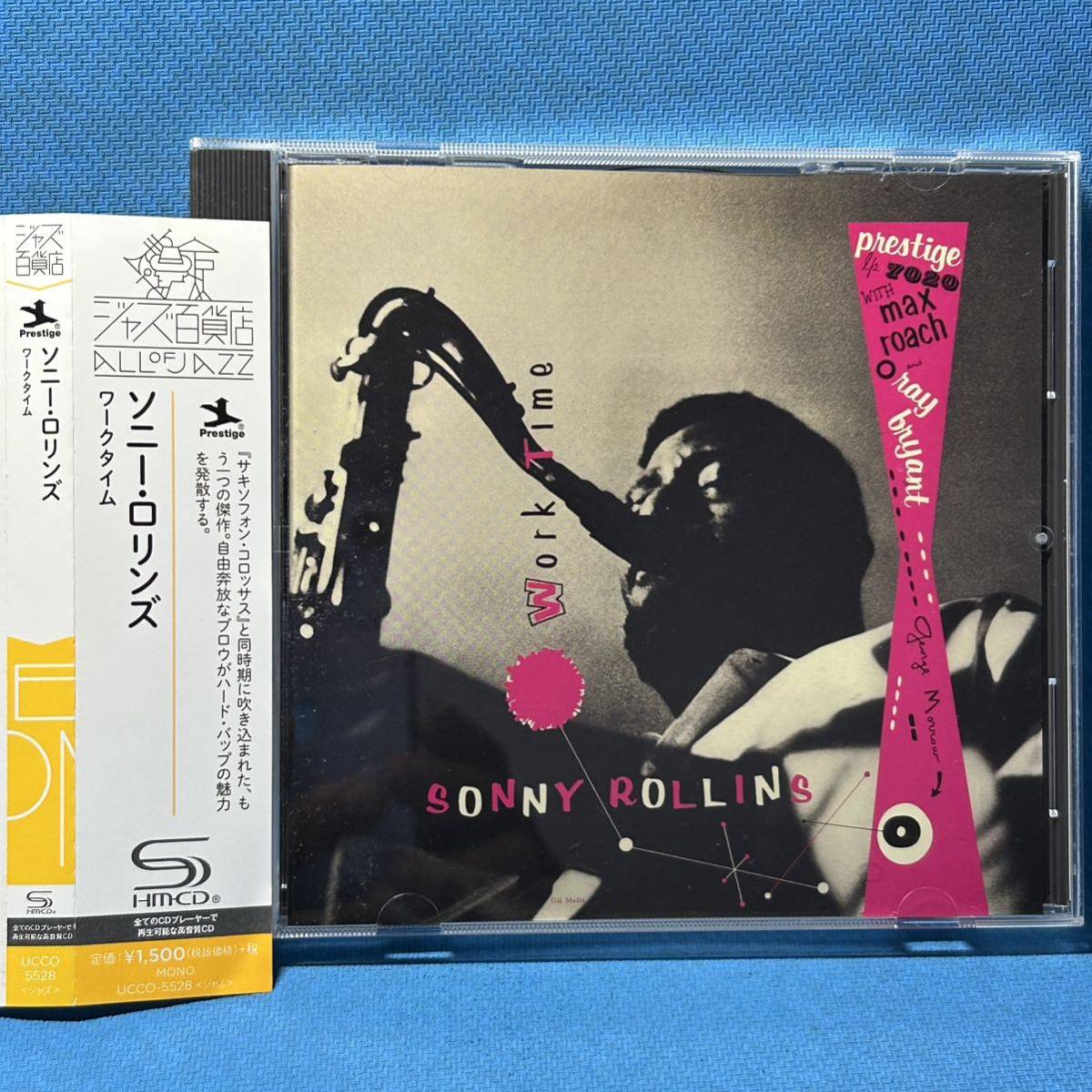 高音質[SHM-CD仕様]★ ソニー・ロリンズ / ワークタイム ★ Sonny Rollins / WORKTIME ★廃盤レア・入手困難_画像1