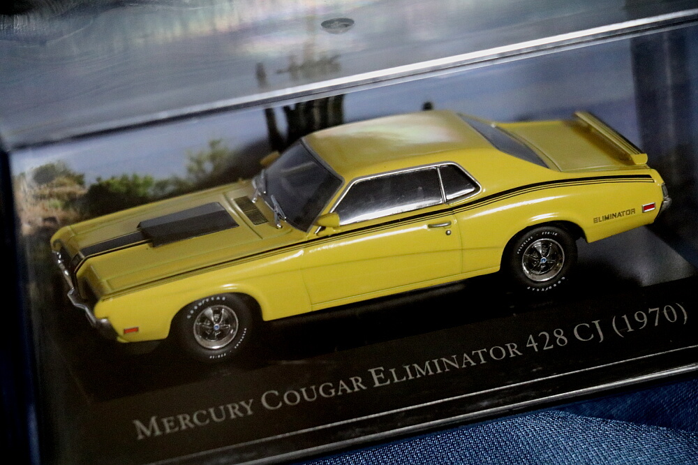 1/43 マーキューリー クーガー エリミネーター 428CJ 1970 / MERCURY COUGAR 428CJ アメリカンカーコレクション アメ車_画像1