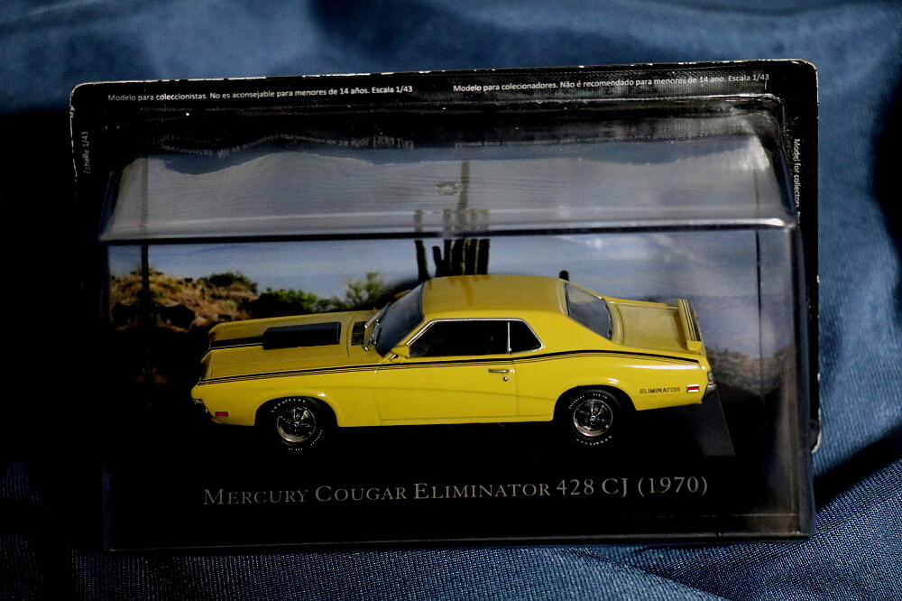 1/43 マーキューリー クーガー エリミネーター 428CJ 1970 / MERCURY COUGAR 428CJ アメリカンカーコレクション アメ車_画像2