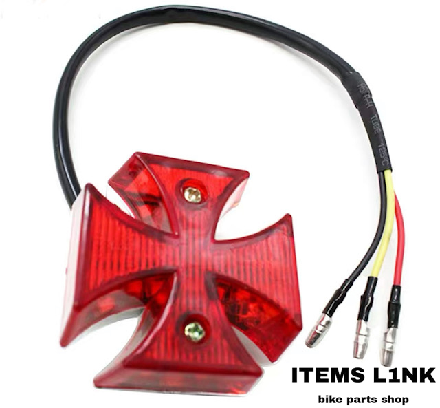 送料安LK11-2 復刻 LED ナチステール テールランプ　GT250 GT380 GT750 GS400 GS400L CB250T CB400T CB400F XJR400 ゼファー400 汎用品_画像1