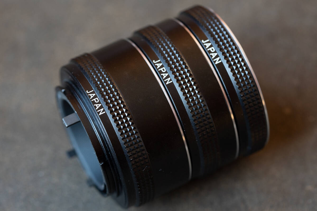 中古　CONTAX コンタックス AUTO EXTENSION TUBE SET (13mm, 20mm, 27mm) エクステンションチューブ_画像9