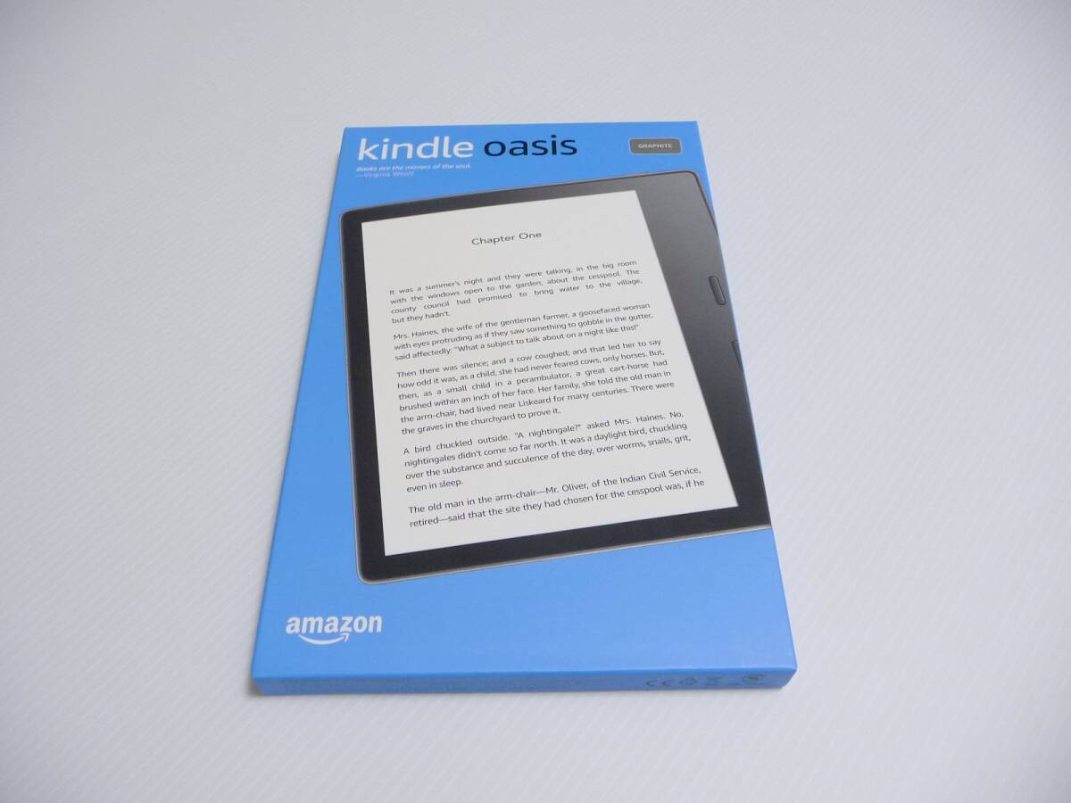 新品未開封 Kindle Oasis 色調調節ライト搭載 wifi 8GB 広告あり 電子