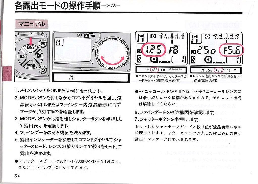 Nikon Nikon F-801AF. owner manual / original version ( used )
