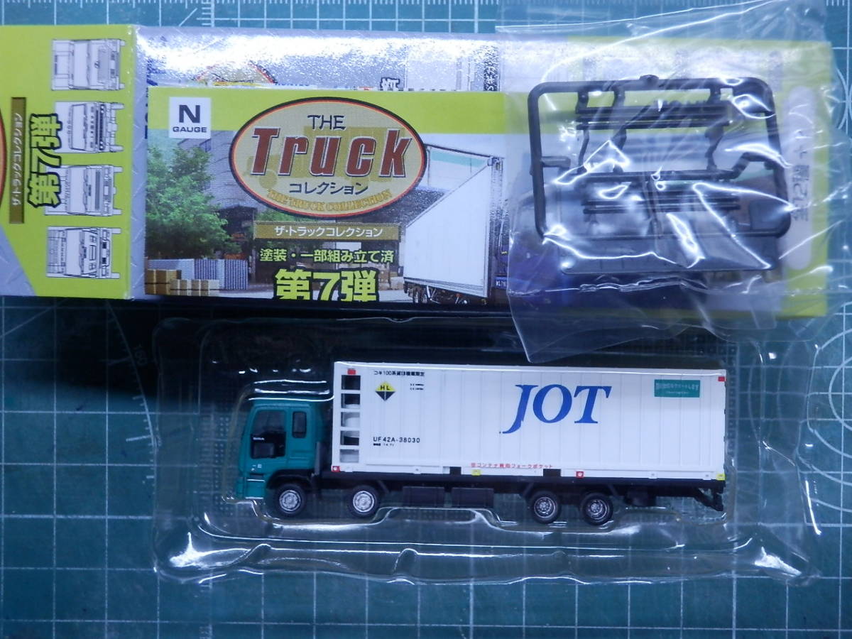 トミーテック トラックコレクション 第7弾 いすゞ ギガ 日本石油輸送 (JOT) 31ft冷凍コンテナ 個数:5_画像1