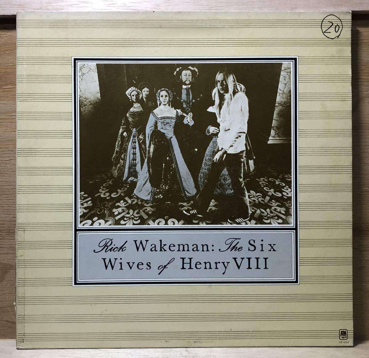 ■2-LP【12507】-【US盤】RICK WAKEMANリック・ウェイクマン●THE SIX WIVES OF HENRY Ⅷ『ヘンリー八世の六人の妻』_画像1