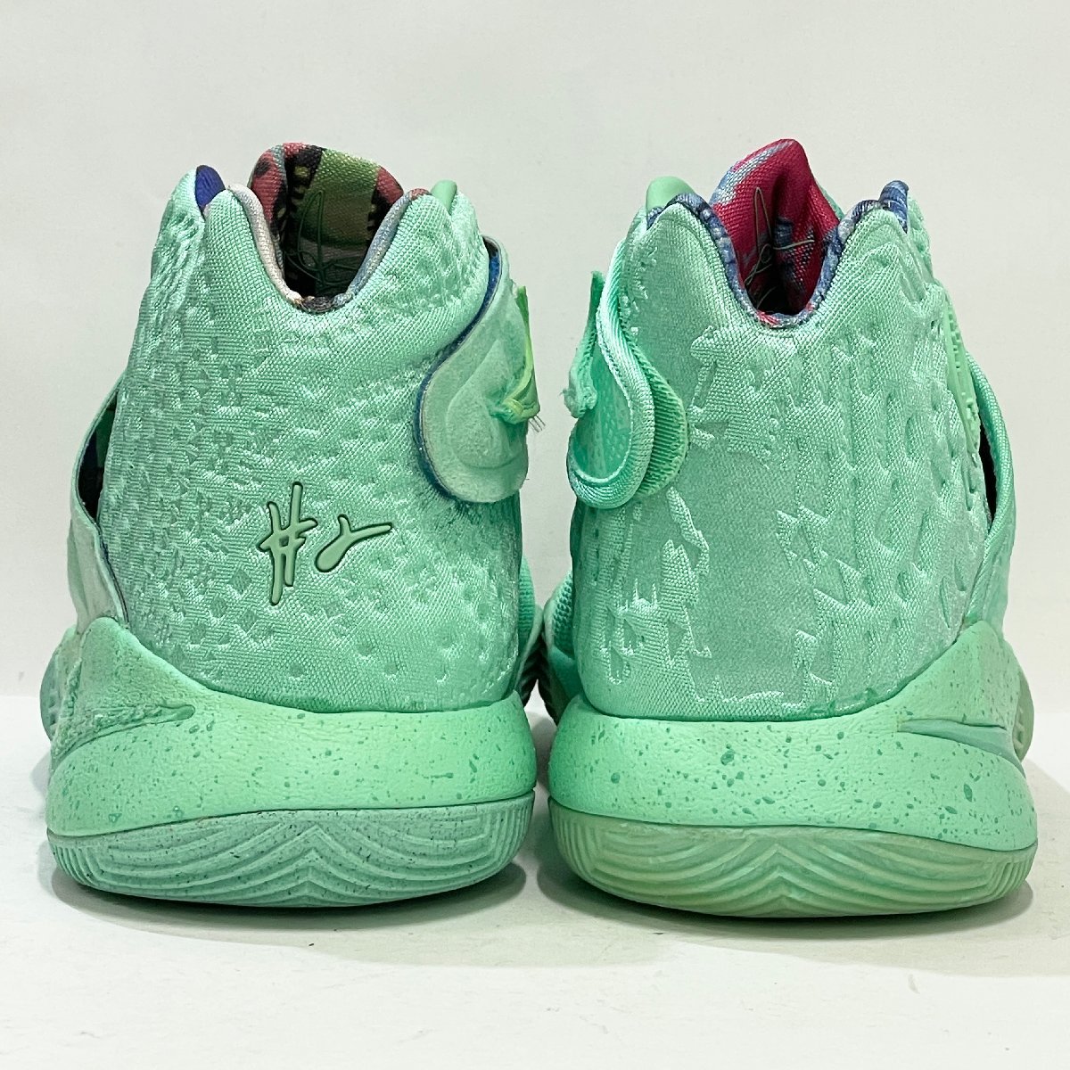 27.5cm NIKE KYRIE 2 EP 914679-300 ナイキ カイリー 2 ワットザ EP グリーングロー メンズ スニーカー SB 104269_画像5