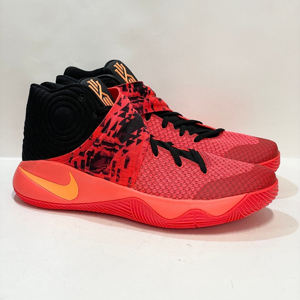 27.5cm NIKE KYRIE 2 EP 820537-680 ナイキ カイリー 2 EP ブライトクリムゾン メンズ スニーカー RZ 104267_画像1