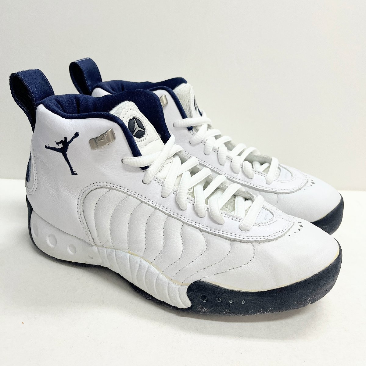 [観賞用] 26cm 1997年製 JORDAN JUMPMAN PRO 136000-101 ジョーダン ジャンプマンプロ ネイビーホワイト メンズ スニーカー AV H85004_画像1