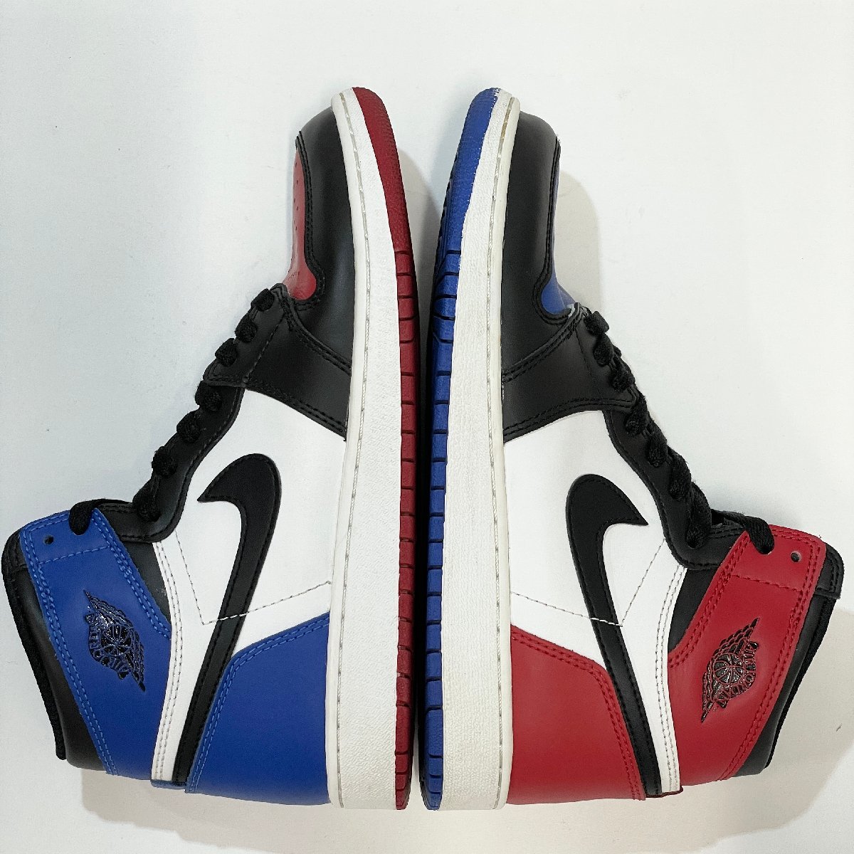 24.5cm AIR JORDAN 1 RETRO HIGH OG BG 575441-026 エア ジョーダン 1 レトロ ハイ OG BG トップ3 レディース スニーカー RN H104221_画像3