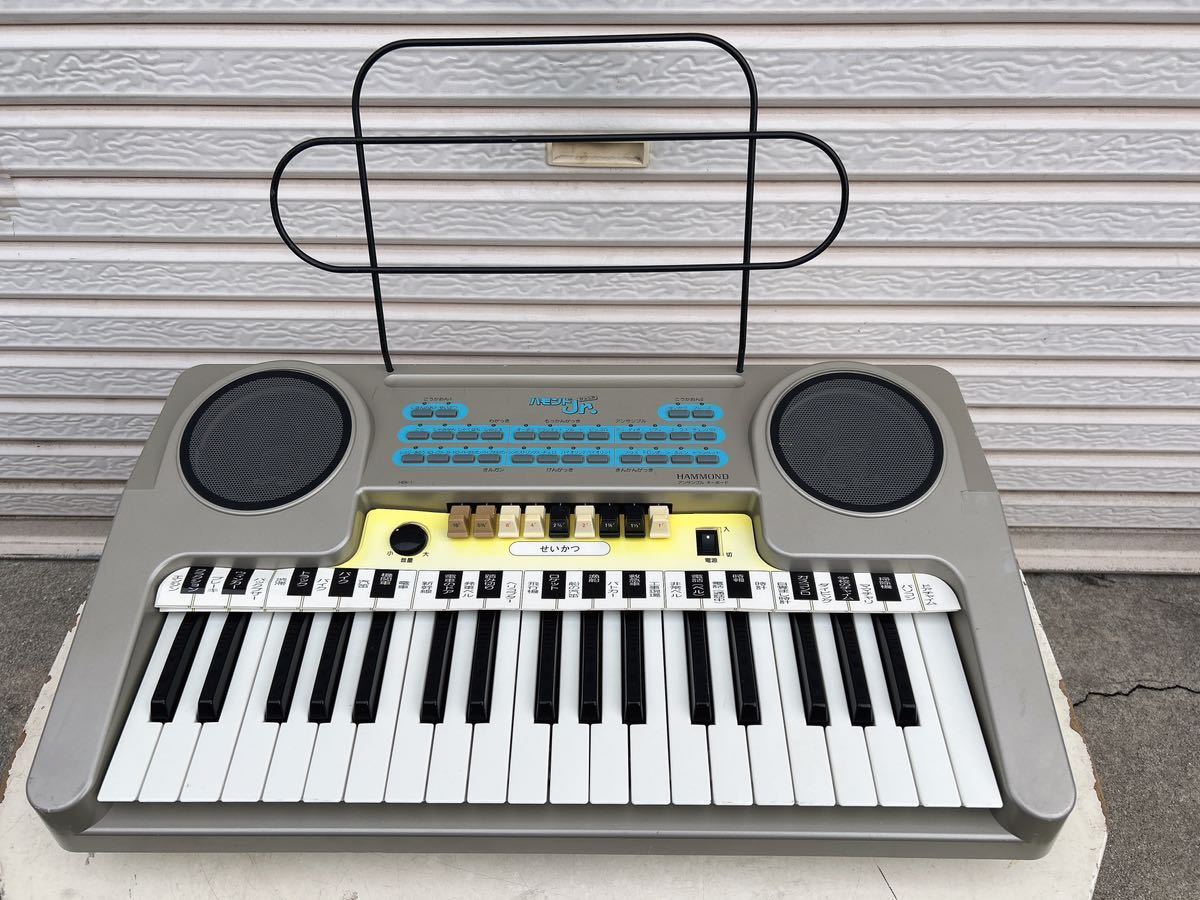  SUZUKI HAMMOND HEK-1 アンサンブル キーボード 37鍵盤 ハモンド 鈴木楽器 【現状品】の画像1