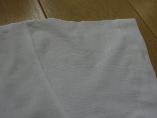 未使用品☆プレイ コム デ ギャルソン コットンプリントTシャツ ハートプリント 白 サイズS_画像7