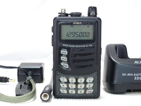 ○【中古】ALINCO アルインコ DJ-X8 ワイドバンドレシーバー DJ ○【中古】ALINCO アルインコ DJ-X8 ワイドバンドレシーバー DJ