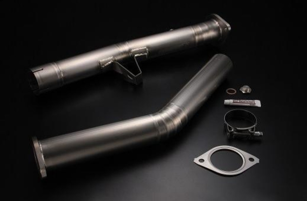 新品 未使用 TOMEI 東名パワード 触媒 86 ZN6 BRZ ZC6 FA20 6MT EXPREME Ti チタニウム触媒 チタン ストレートパイプ 431005 FR-S マフラー_画像1