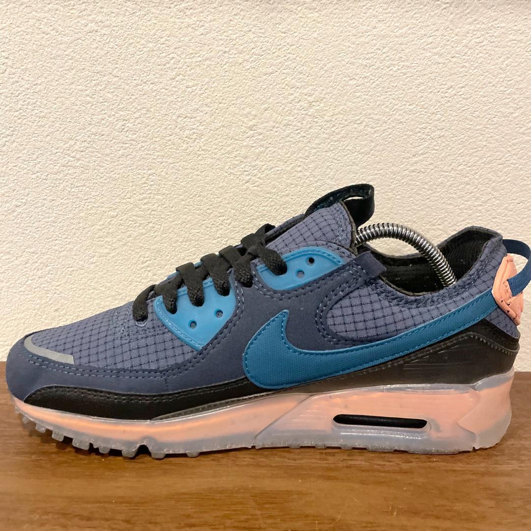 NIKE AIR MAX TERRASCAPE 90 ナイキ エア マックス テラスケープ 90 ネイビー DH4677-400 メンズ ローカットスニーカー 25.5cm 美品_画像6