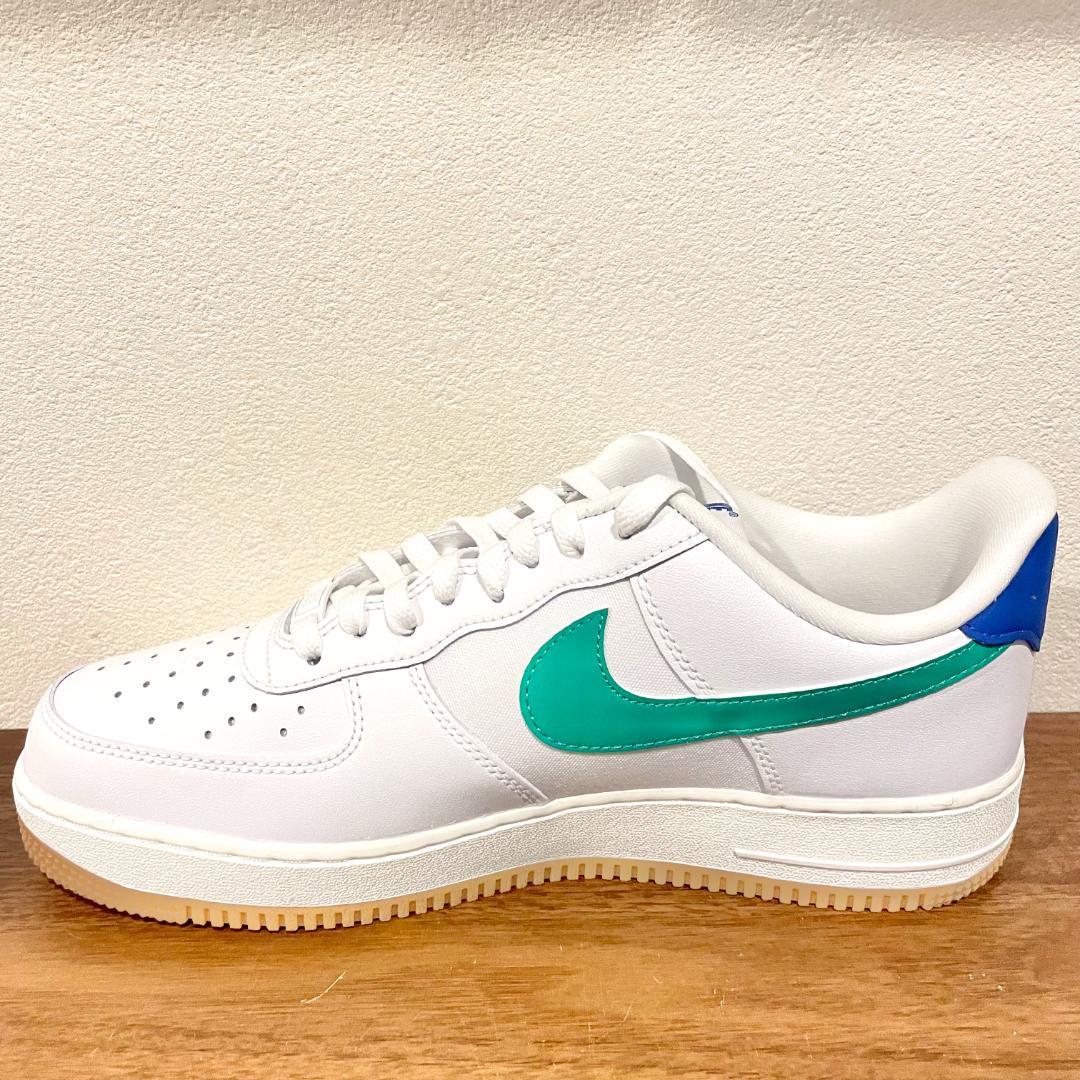 NIKE W AIR FORCE 1 '07 WHITE ナイキ エア フォース ワン ホワイトグリーン DD8959-110 ローカットスニーカー 29cm 新品未使用