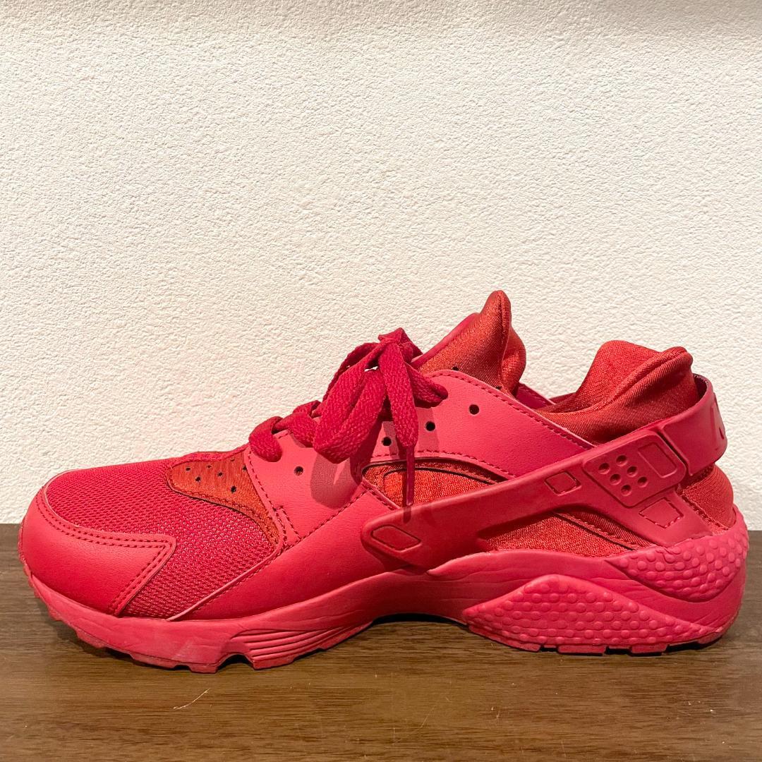 NIKE AIR HUARACHE Triple Red ナイキ エア ハラチ トリプルレッド メンズ 318429-660 ローカットスニーカー 27.5cm _画像6