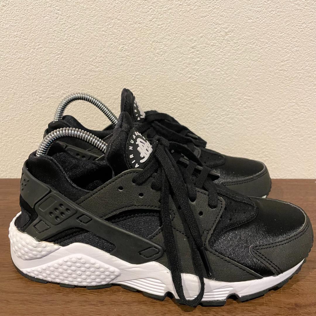 NIKE WMNS AIR HUARACHE RUN ナイキ エア ハラチ ラン ブラック レディース 634835-006 ローカットスニーカー 23cm_画像3