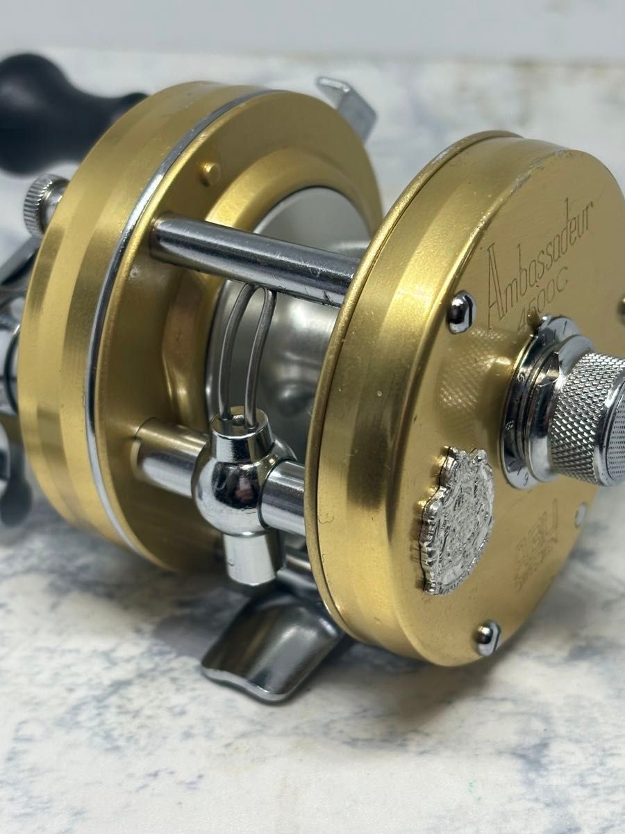 ABU Ambassadeur 4500C クラッシックゴールド アブabu4500Cクラッシックゴールドモデル(メンテナンス済み