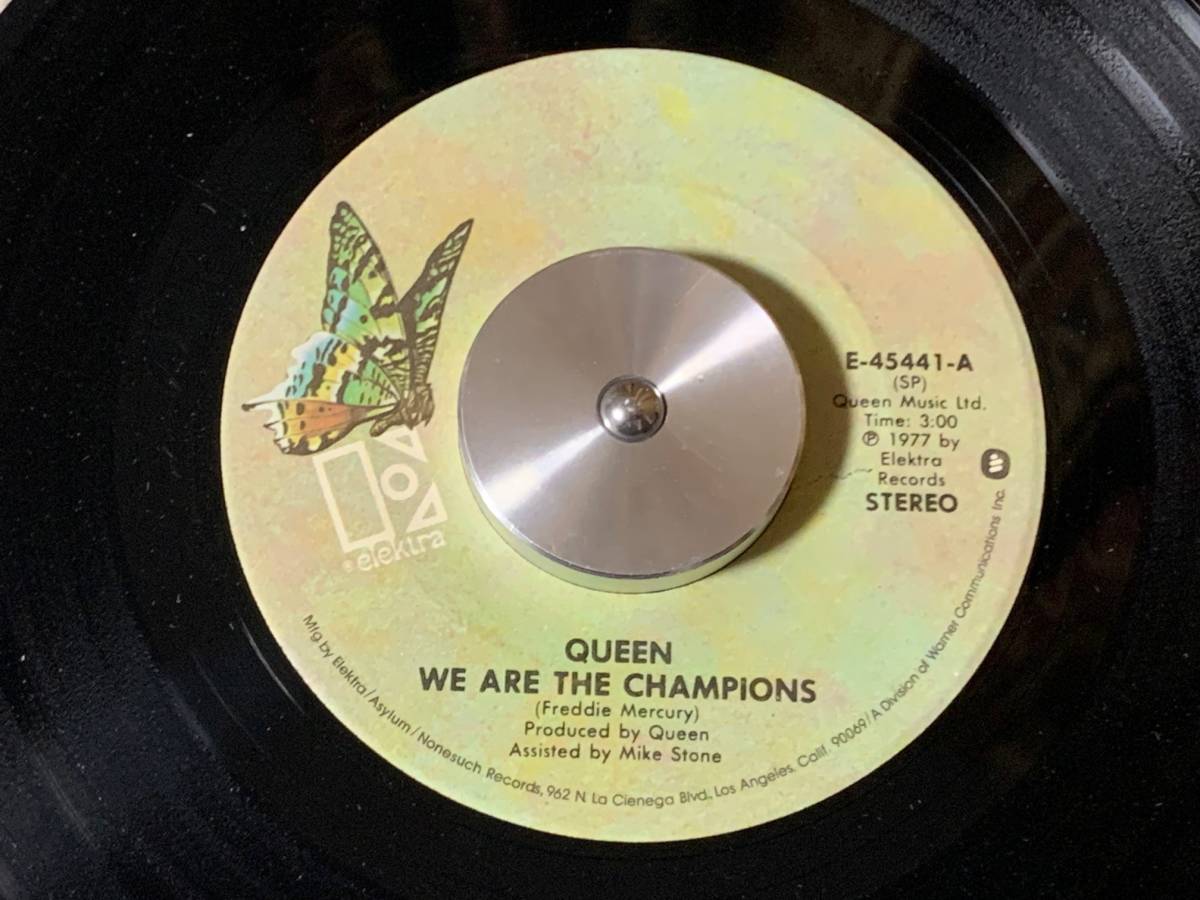 QUEEN ♪WE ARE THE CHAMPIONS / WE WILL ROCK YOU 7インチ 45_画像1