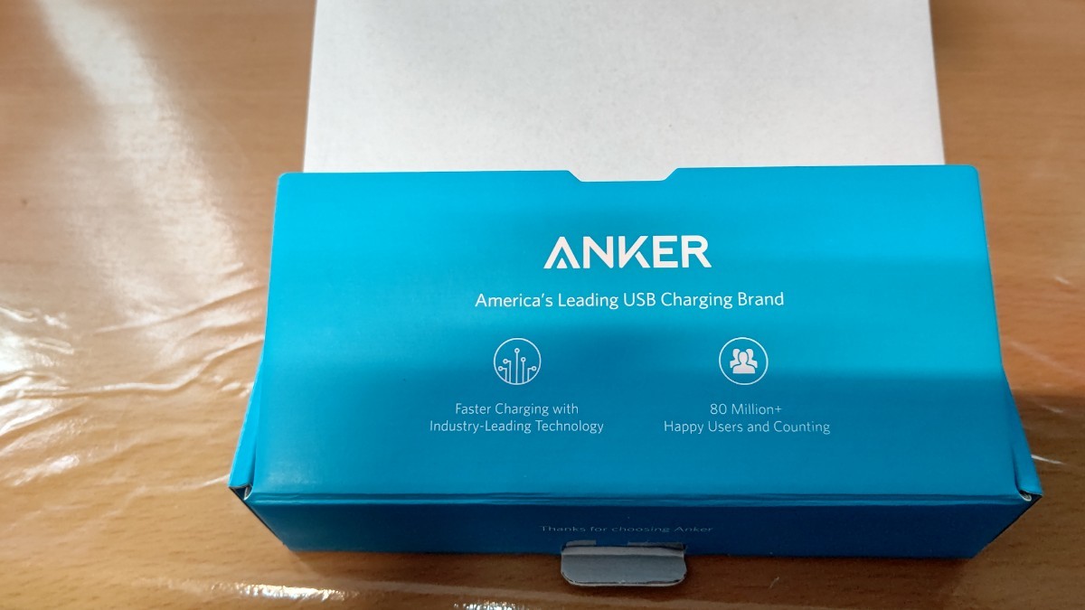 新品 Anker/アンカー PowerCore/パワーコア Fusion 5000 ブラック モバイルバッテリー_画像2