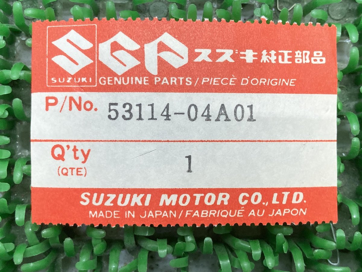 GSX400インパルス フロントフェンダーブレース 在庫有 即納 スズキ 純正 新品 バイク 部品 在庫有り 即納可 車検 Genuine_53114-04A01