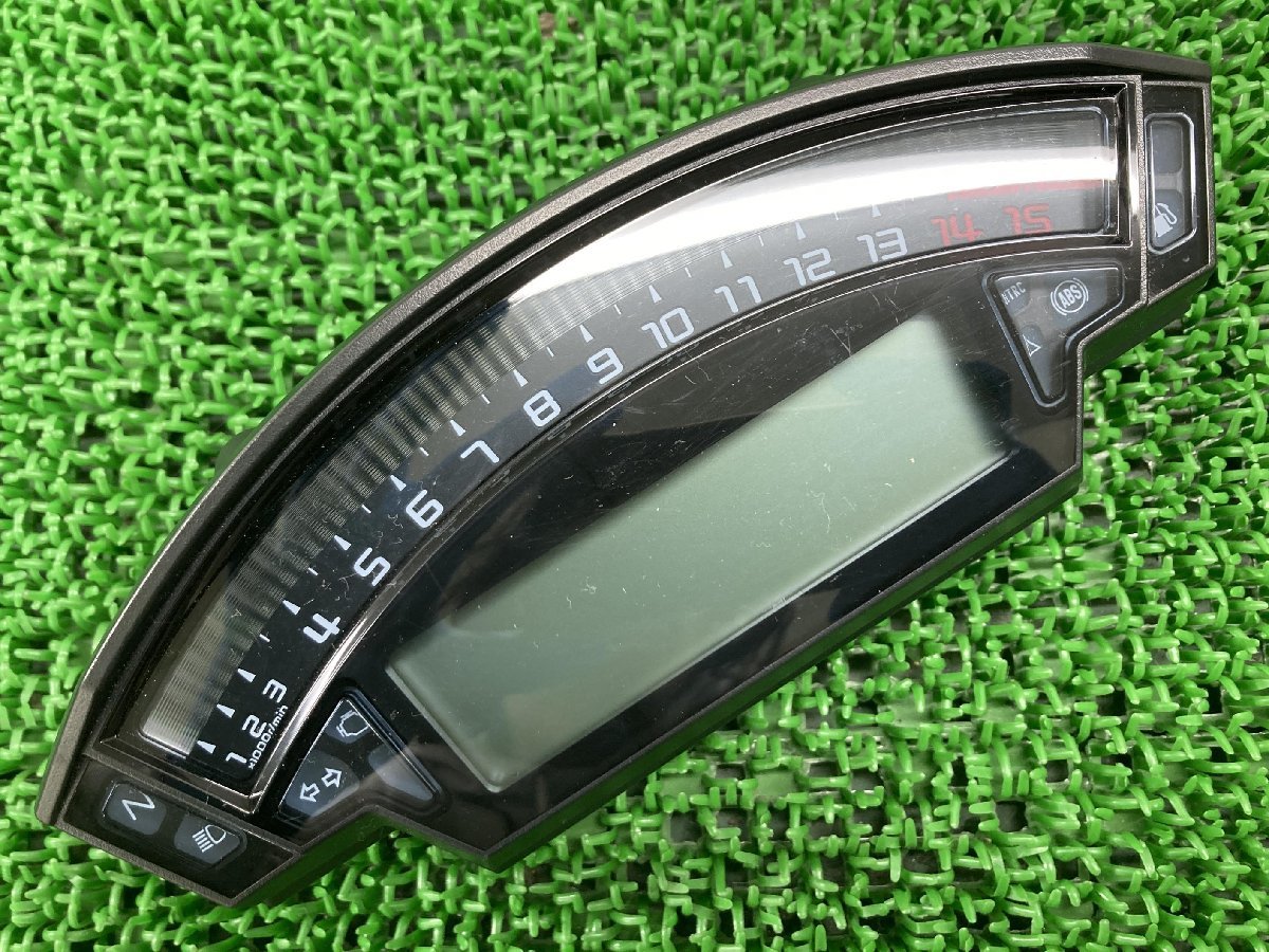 ZX-10RR meter 0133 ZXT02E-002*** Kawasaki original used bike parts 2019 year remove ZXT02E 17 year - Speed octopus vehicle inspection "shaken" Genuine